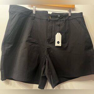 Universal Standard black dressy shorts size 20